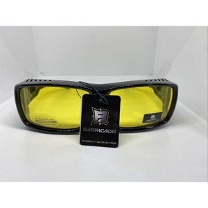 Barricade Cover Over Sunwear Polarized Lens Fits Over Most EyeGlasses Black New